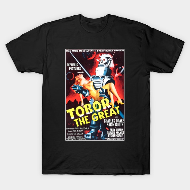 Tobor The Great (1954) T-Shirt by Scum & Villainy